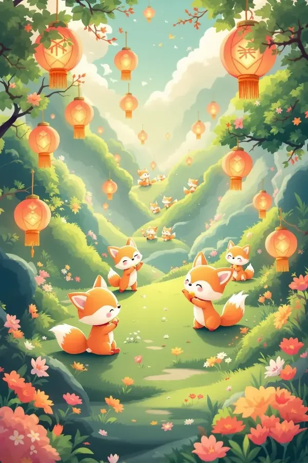 青丘有喜 番剧封面海报